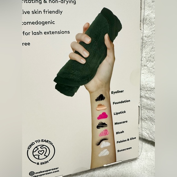 Set of Reusable Makeup Remover Cloth, all skin types, activated with Water - Picture 2 of 5